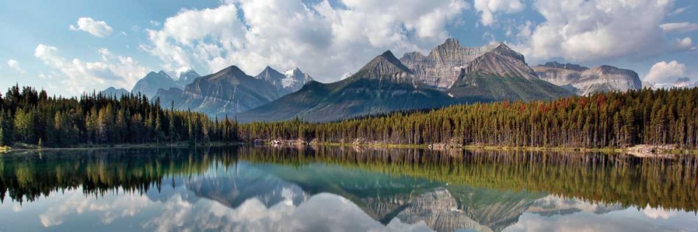 Herbert Lake Panorama art print by Larry Malvin for $57.95 CAD