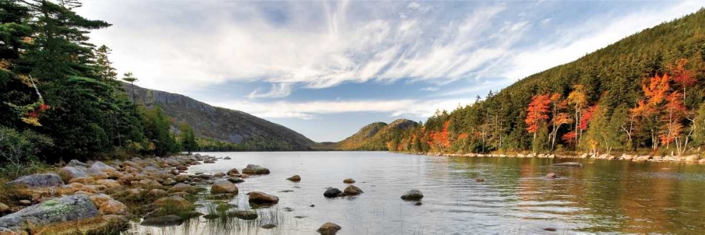 Jordan Pond Panorama art print by Larry Malvin for $57.95 CAD