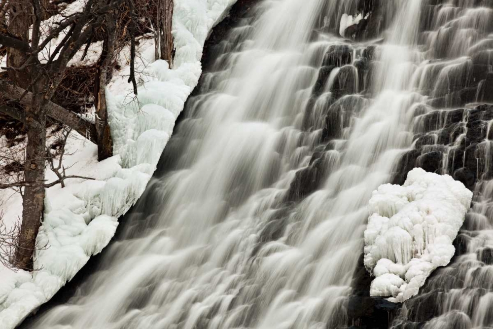 Oshinkoshin Falls I art print by Larry Malvin for $57.95 CAD