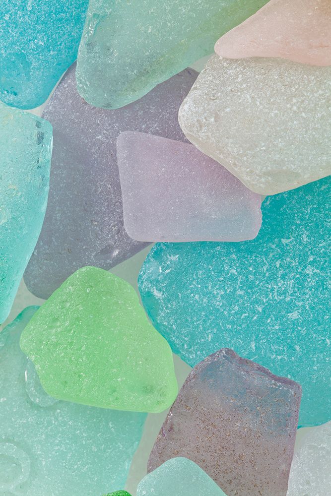 Beach Glass II art print by Kathy Mahan for $57.95 CAD