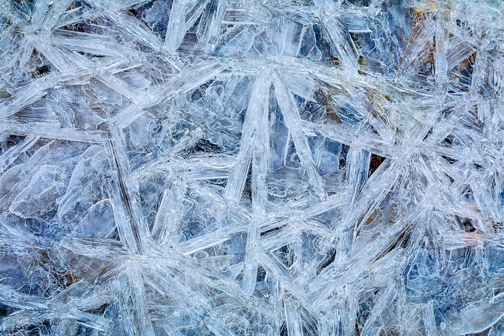 Ice Formations II art print by Kathy Mahan for $57.95 CAD