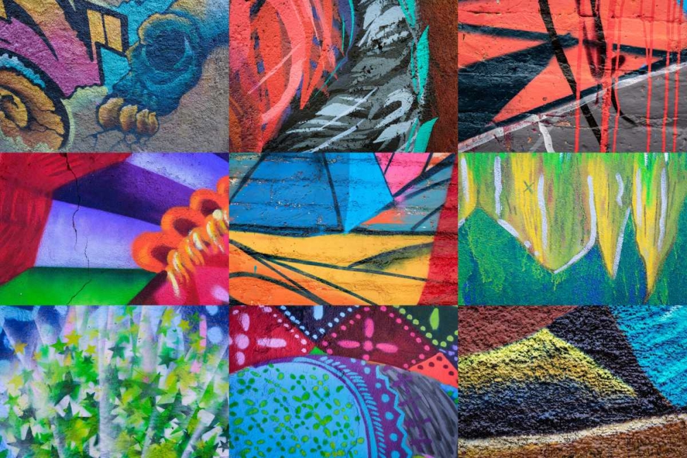 Graffiti II art print by Kathy Mahan for $57.95 CAD