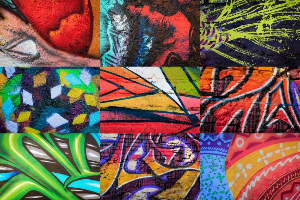 Graffiti III art print by Kathy Mahan for $57.95 CAD