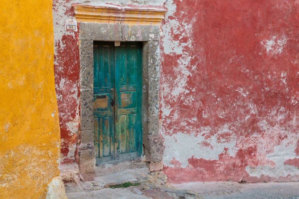 Colorful Door art print by Kathy Mahan for $57.95 CAD