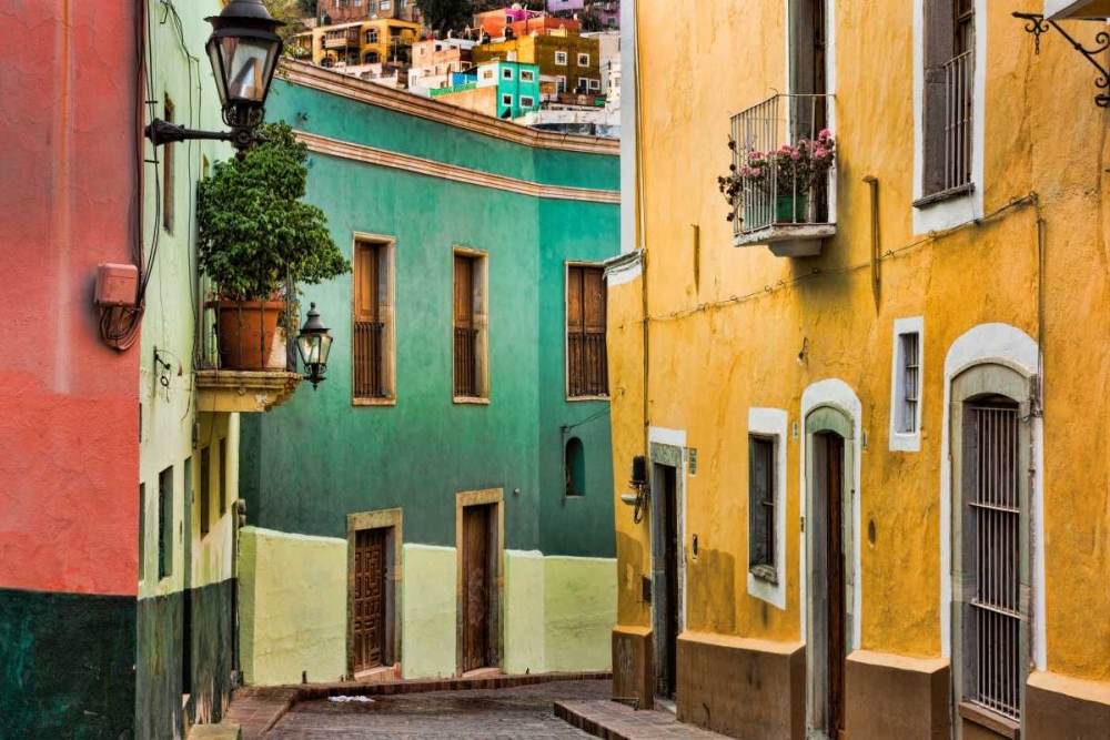 Colorful Street I art print by Kathy Mahan for $57.95 CAD