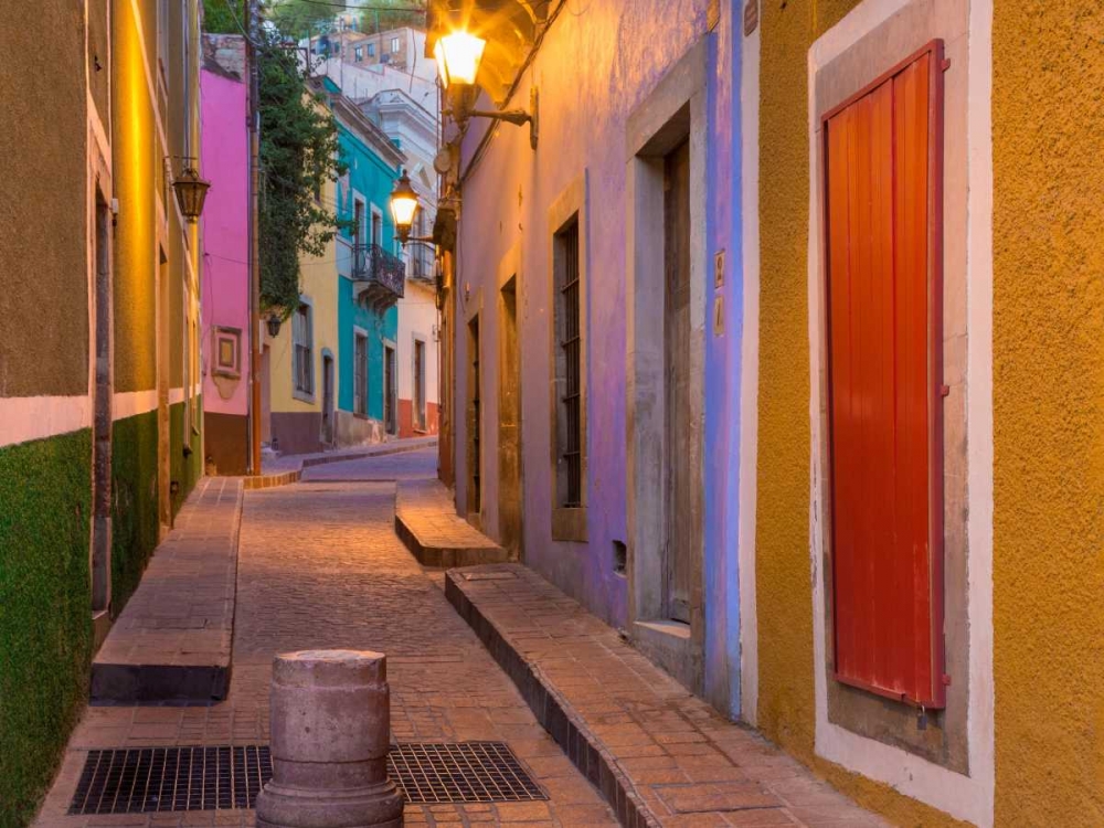 Colorful Street II art print by Kathy Mahan for $57.95 CAD