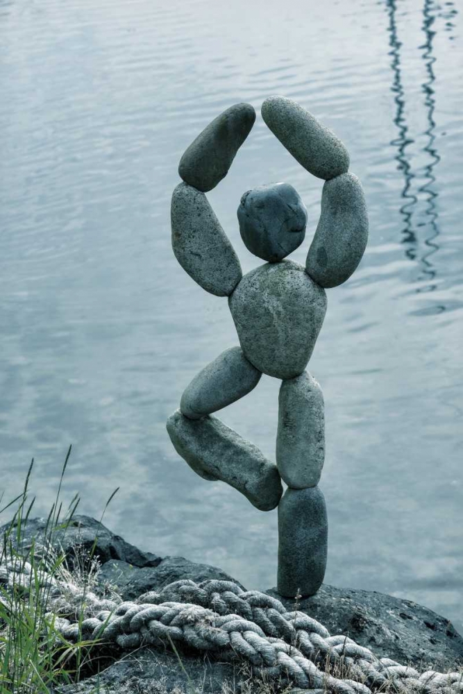 Art with Rocks I art print by Kathy Mahan for $57.95 CAD