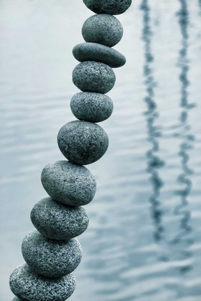 Art with Rocks II art print by Kathy Mahan for $57.95 CAD