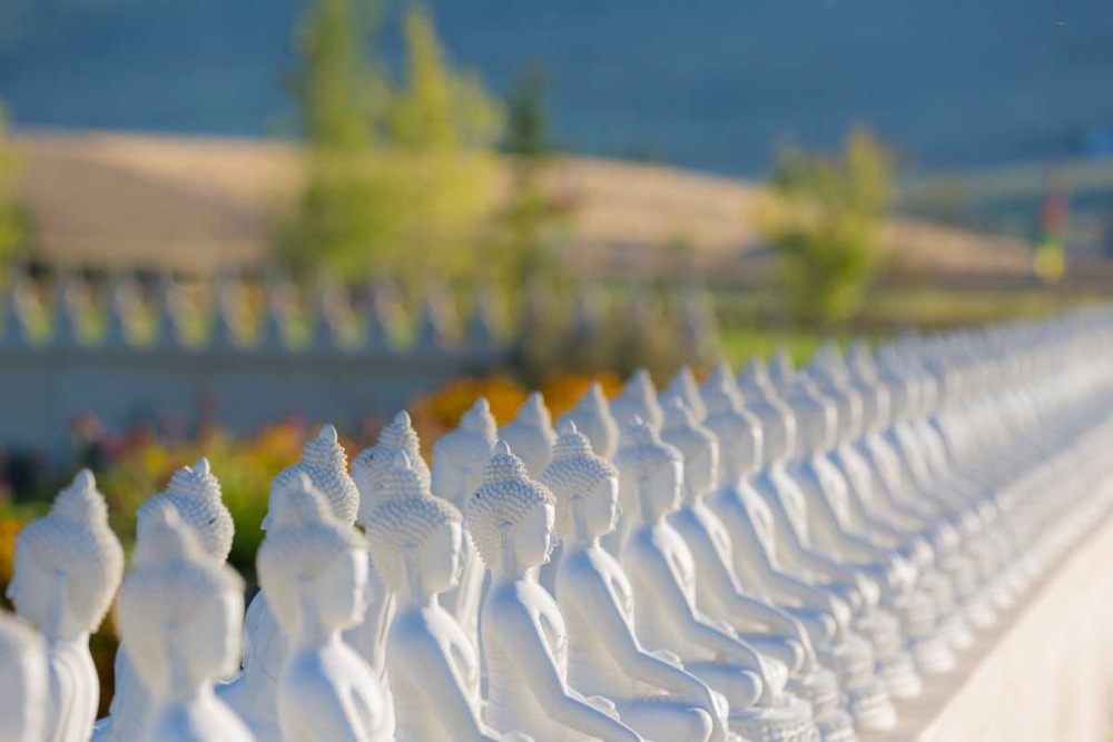 Garden of Buddahs I art print by Kathy Mahan for $57.95 CAD