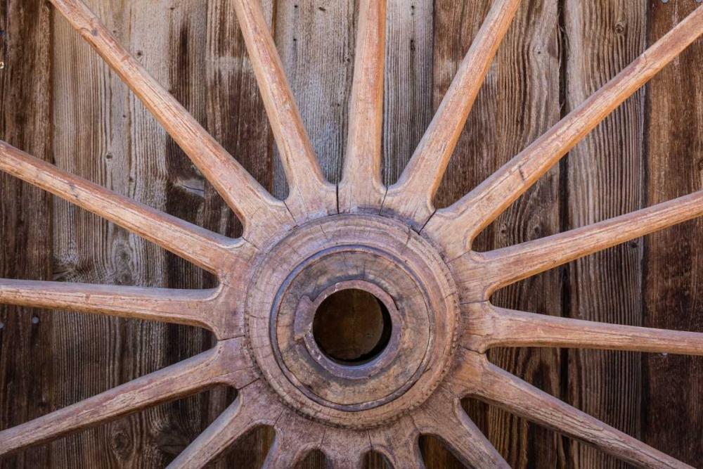 Wagon Wheel I art print by Kathy Mahan for $57.95 CAD