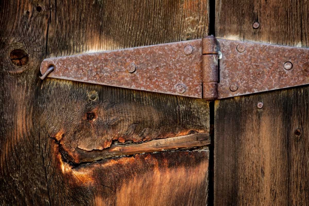 Cabin Hinge art print by Kathy Mahan for $57.95 CAD