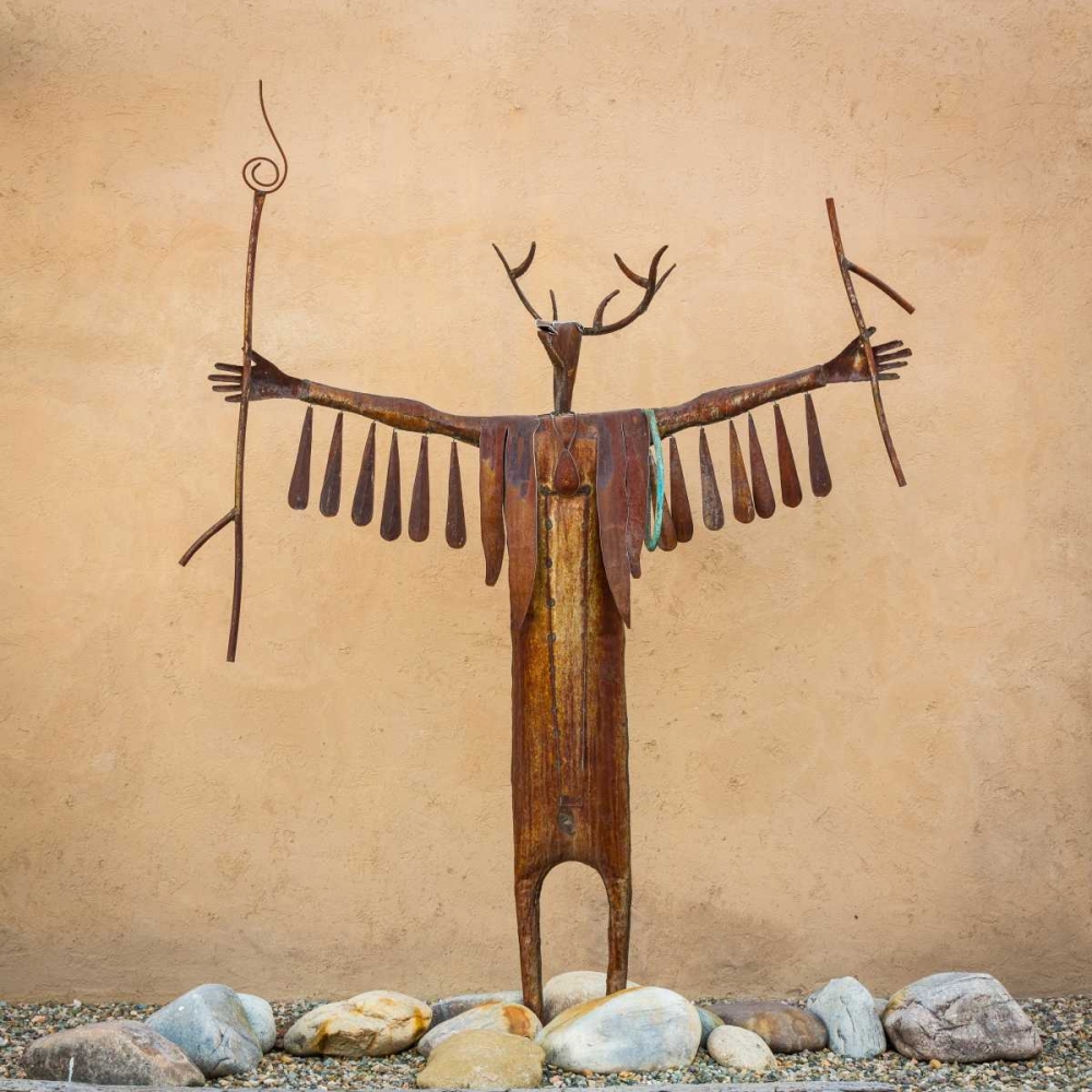 Garden Sculpture art print by Kathy Mahan for $57.95 CAD