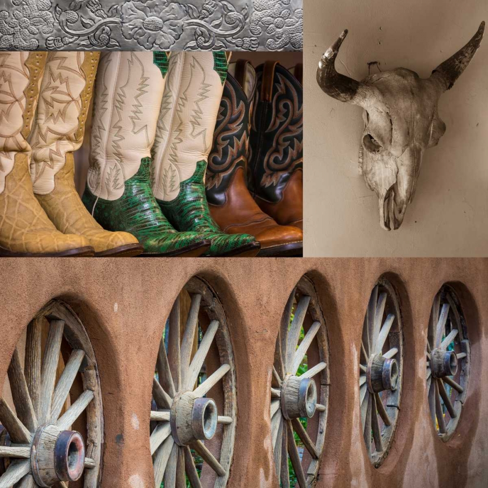 Southwest Collage I art print by Kathy Mahan for $57.95 CAD