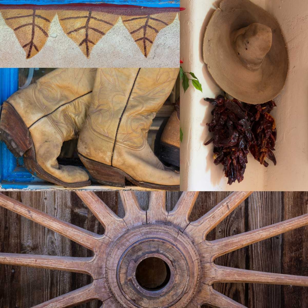 Southwest Collage II art print by Kathy Mahan for $57.95 CAD