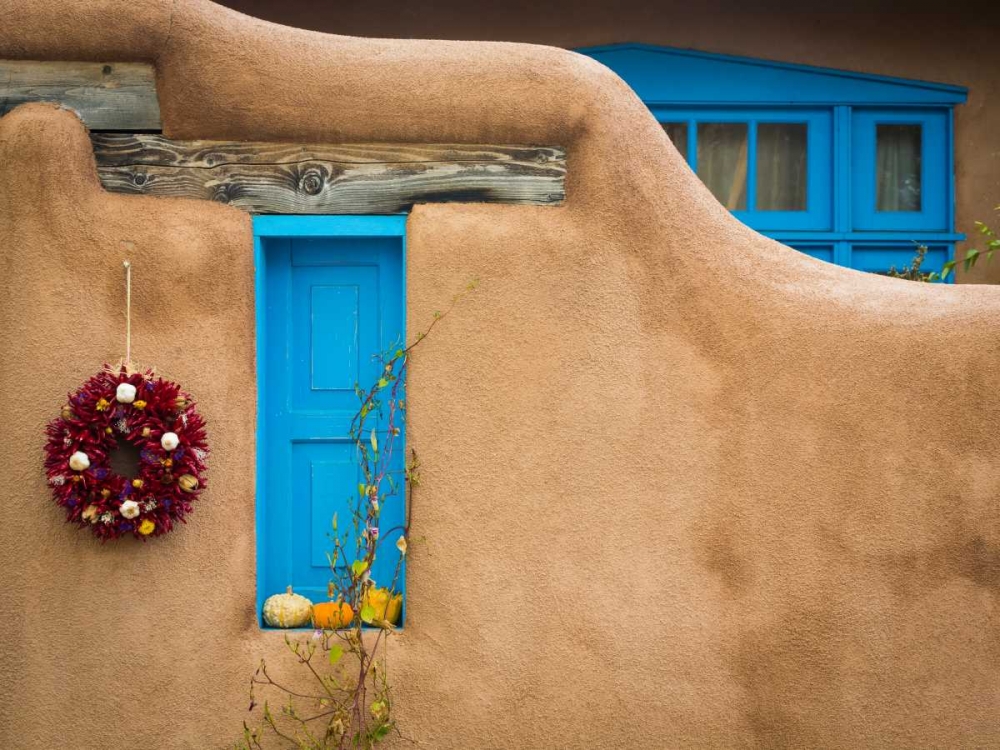 New Mexico Adobe I art print by Kathy Mahan for $57.95 CAD