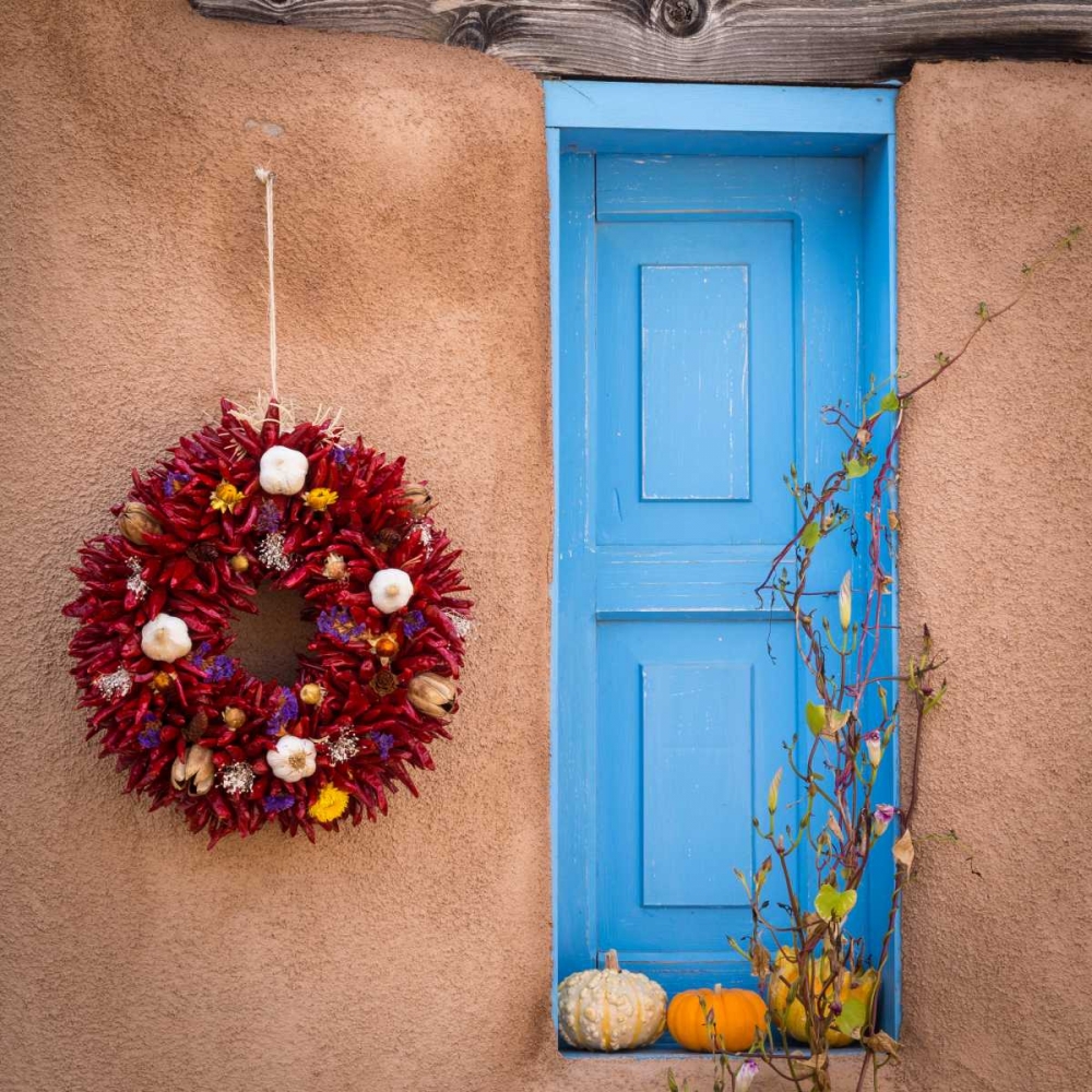 Blue Door II art print by Kathy Mahan for $57.95 CAD