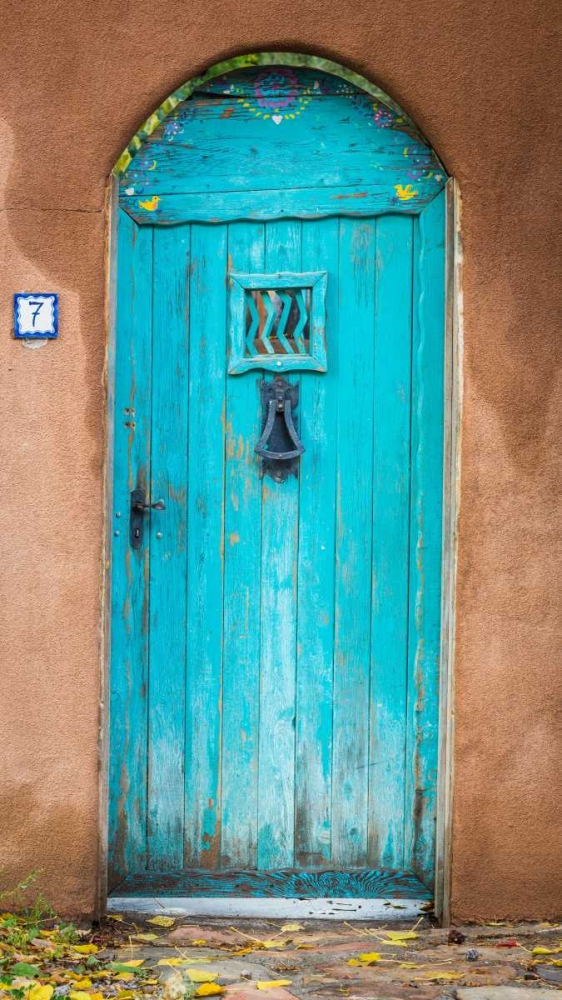 Blue Door III art print by Kathy Mahan for $57.95 CAD