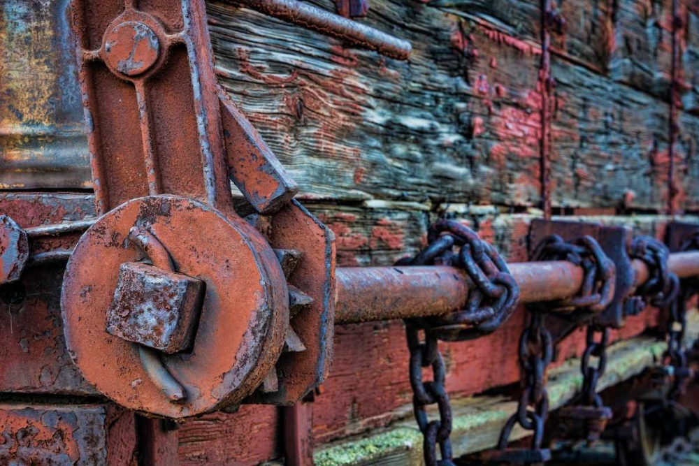 Train Details IV art print by Kathy Mahan for $57.95 CAD
