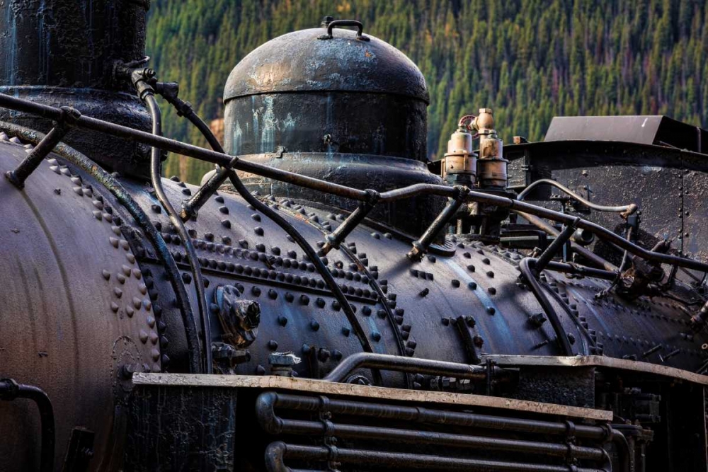 Historic Locomotive II art print by Kathy Mahan for $57.95 CAD