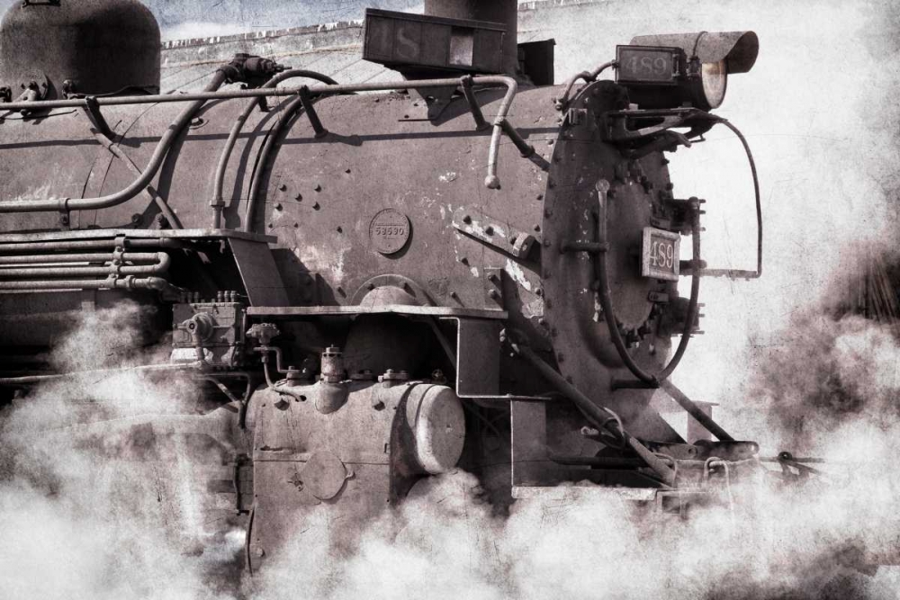 Steam Train II art print by Kathy Mahan for $57.95 CAD