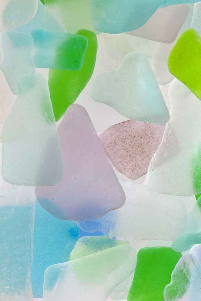 Beach Glass III art print by Kathy Mahan for $57.95 CAD