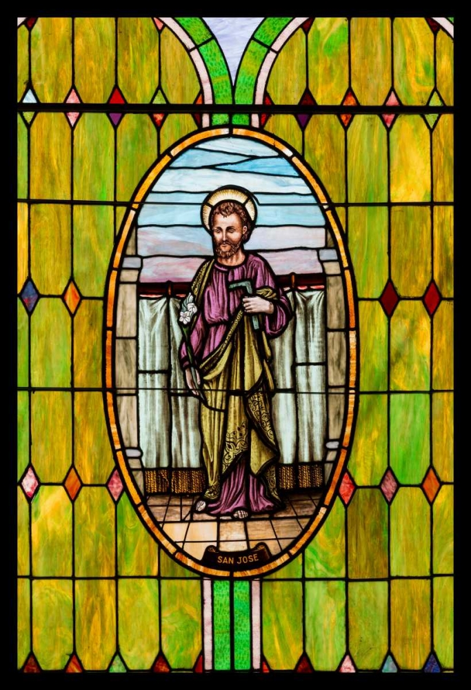 Stained Glass II art print by Kathy Mahan for $57.95 CAD