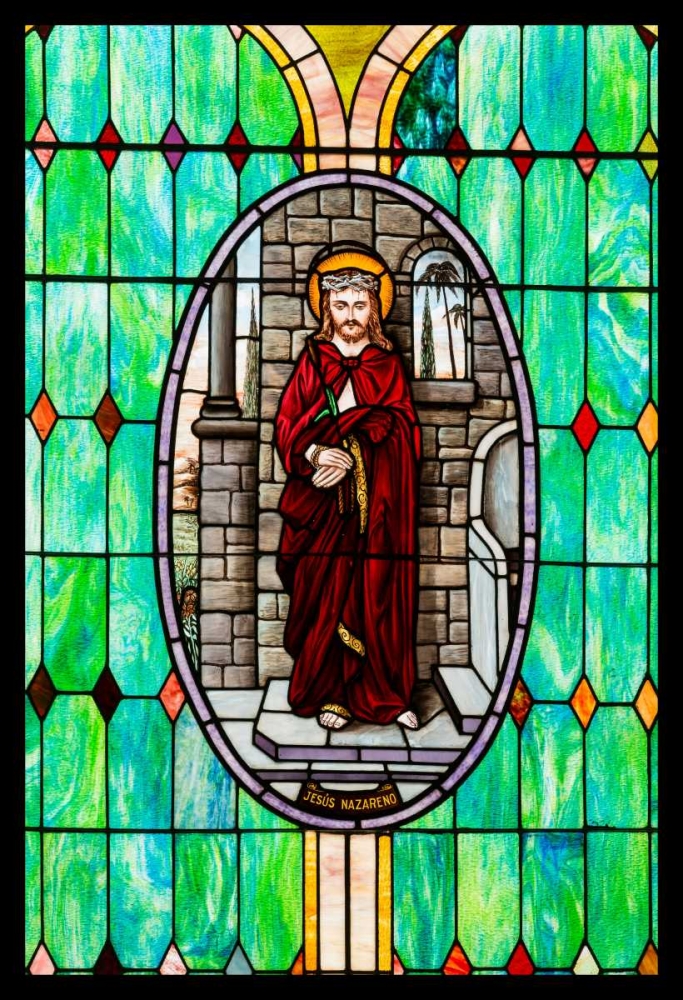 Stained Glass III art print by Kathy Mahan for $57.95 CAD