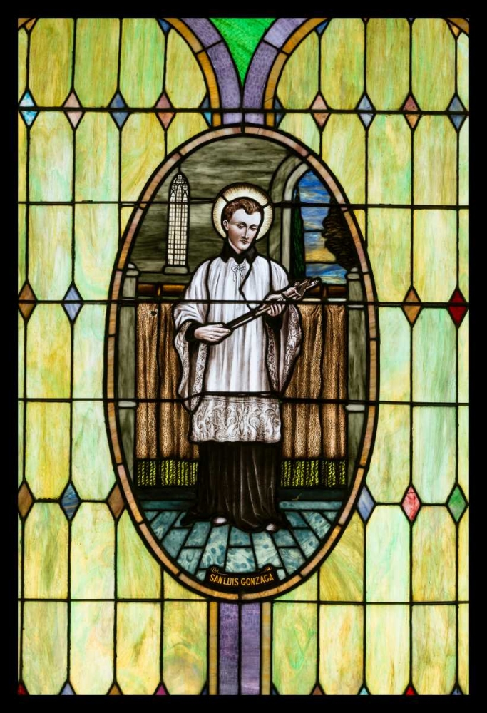 Stained Glass V art print by Kathy Mahan for $57.95 CAD
