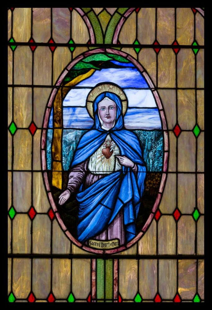 Stained Glass VIII art print by Kathy Mahan for $57.95 CAD