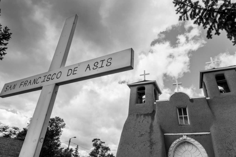 New Mexico Church I art print by Kathy Mahan for $57.95 CAD
