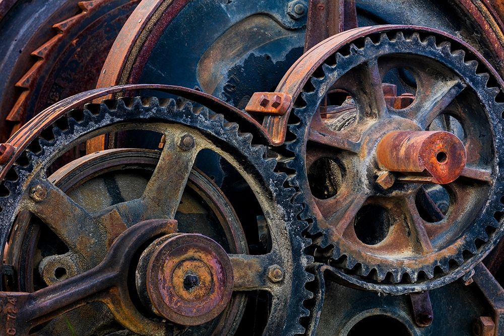 Mining Equipment I art print by Kathy Mahan for $57.95 CAD