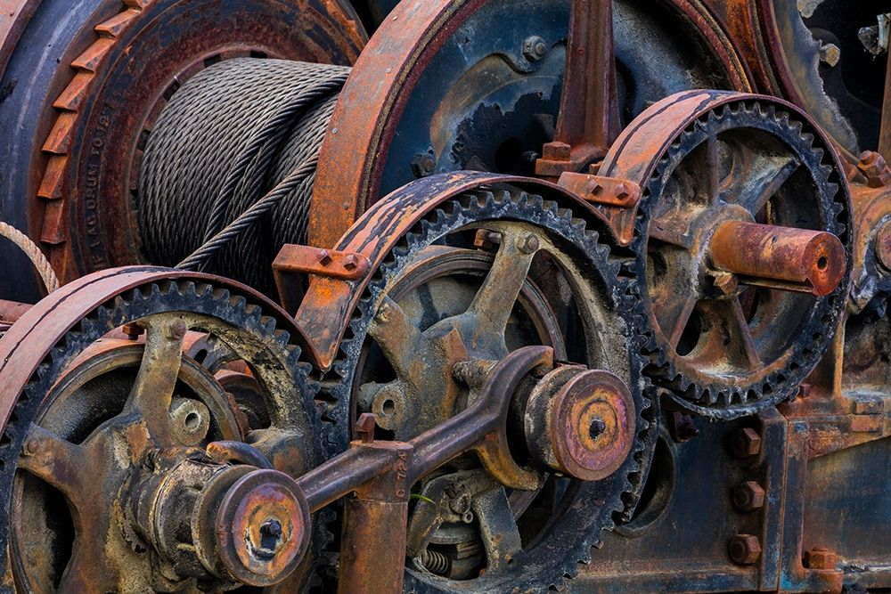 Mining Equipment II art print by Kathy Mahan for $57.95 CAD