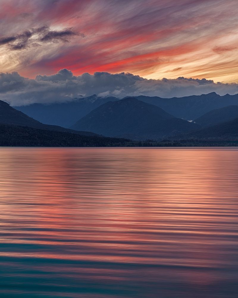 Salish Sea Sunset art print by Kathy Mahan for $57.95 CAD