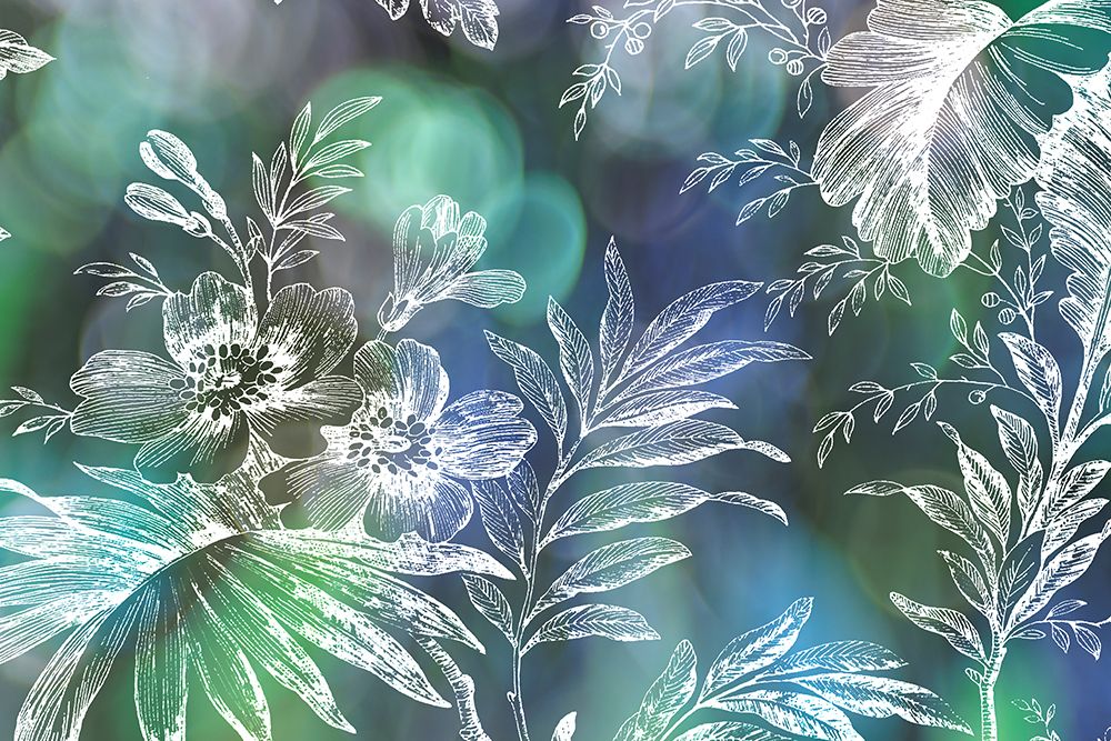 Floral Bokeh III art print by Kathy Mahan for $57.95 CAD