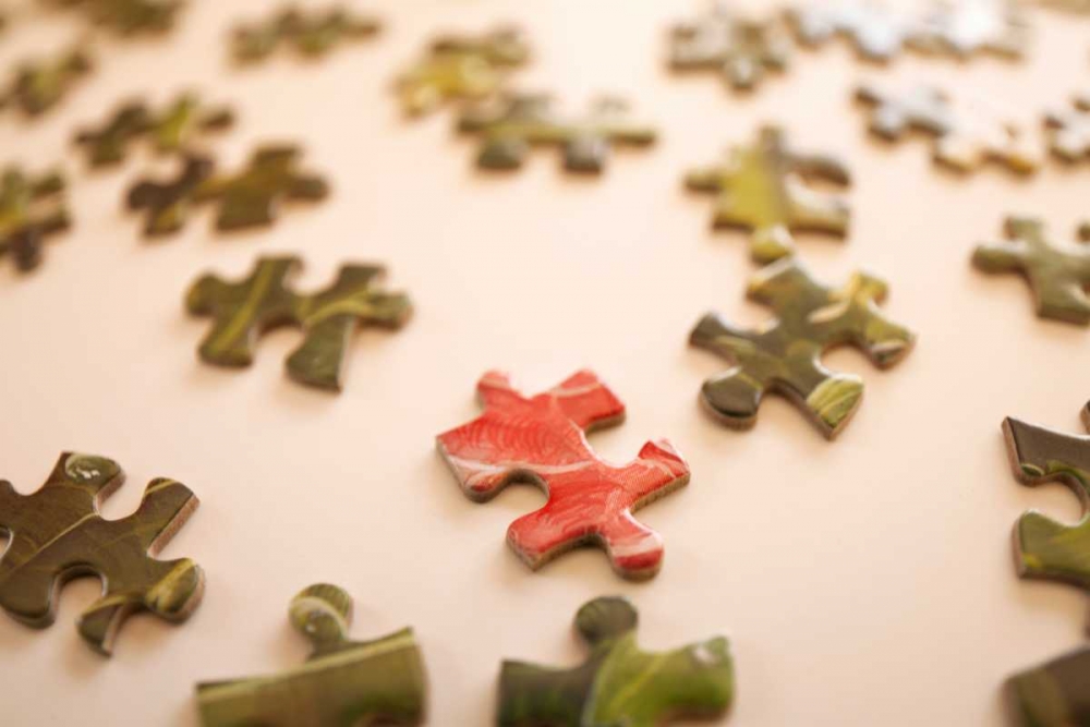 Puzzle IV art print by Karyn Millet for $57.95 CAD
