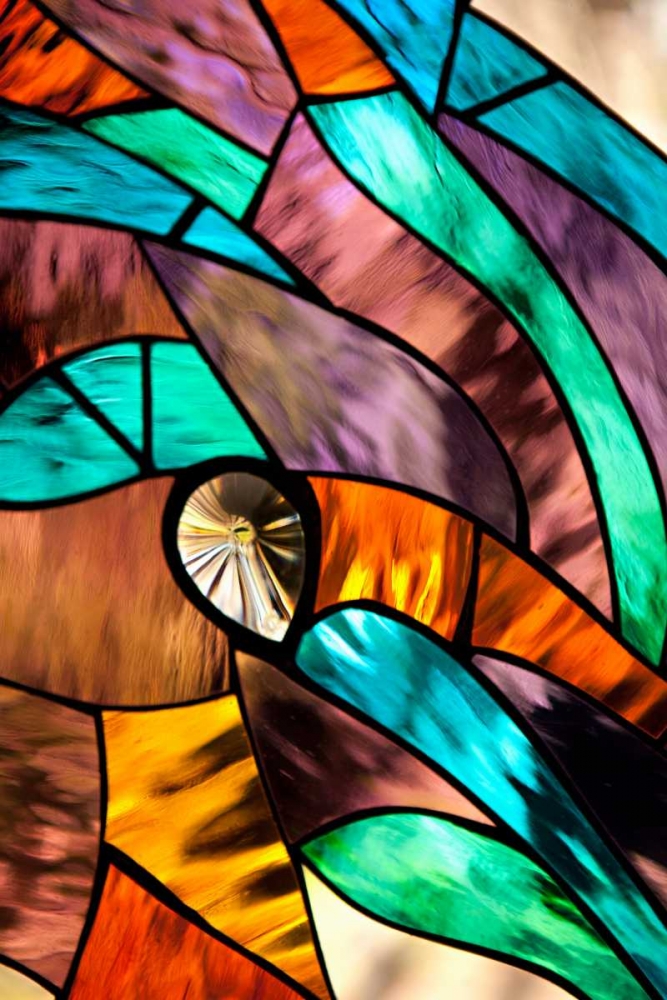 Stained Glass II art print by Karyn Millet for $57.95 CAD