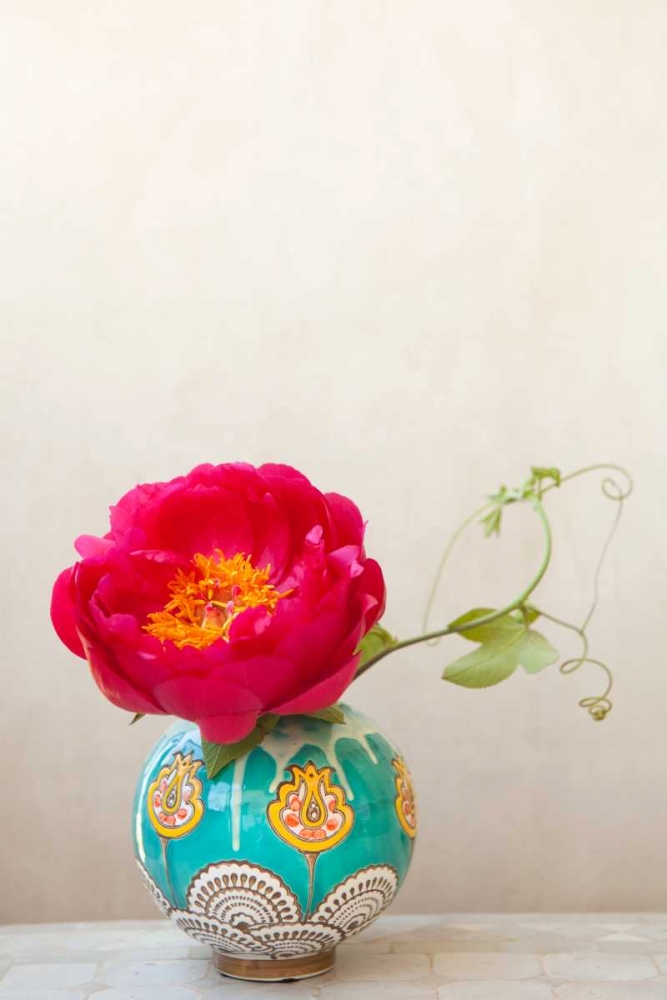 Peony in Vase art print by Karyn Millet for $57.95 CAD