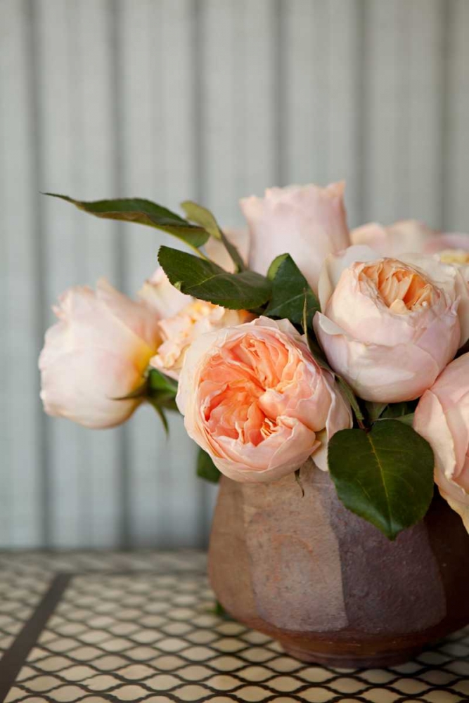 Peonies on Tile art print by Karyn Millet for $57.95 CAD