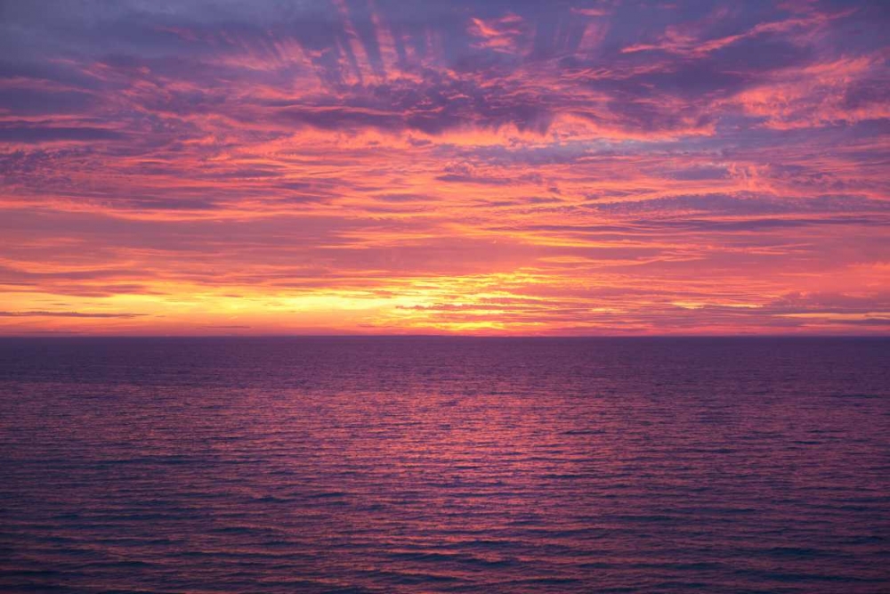 Sunset at Sea art print by Karyn Millet for $57.95 CAD