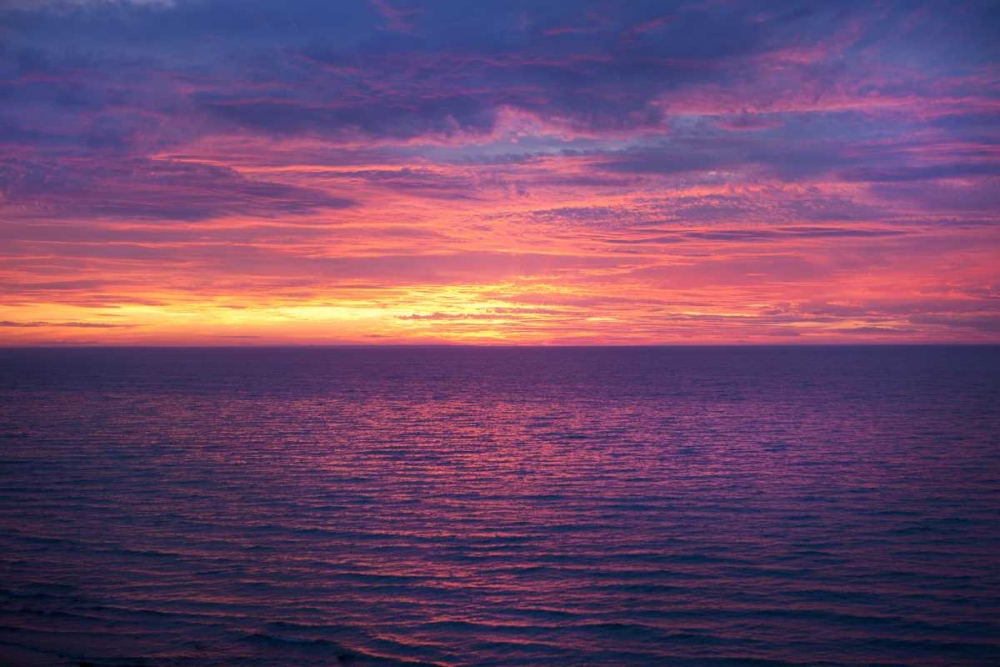 Sunset at Sea II art print by Karyn Millet for $57.95 CAD