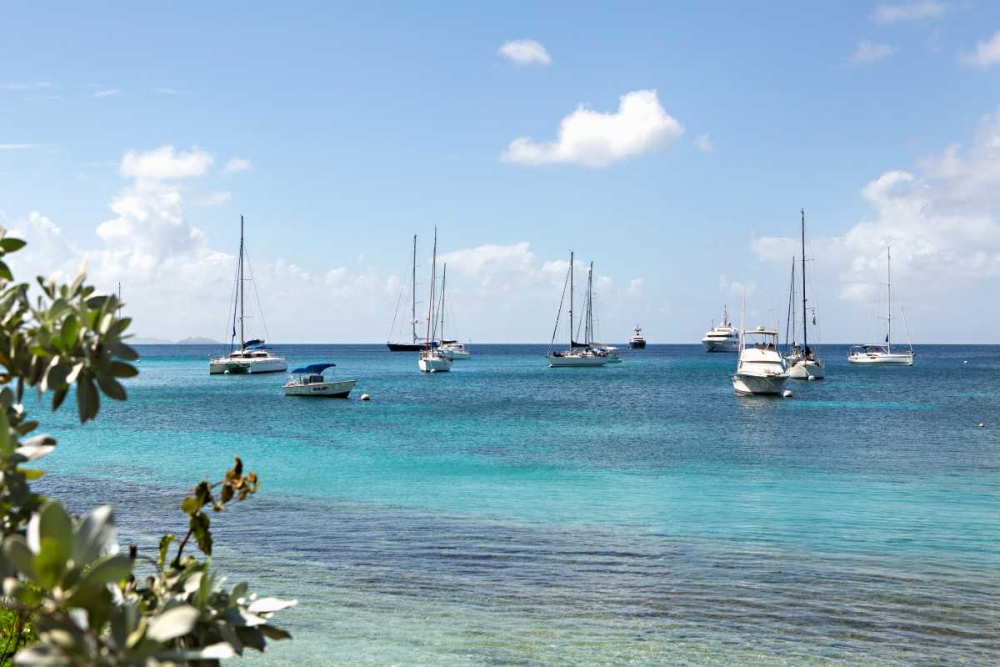 Caribbean Boats II art print by Karyn Millet for $57.95 CAD
