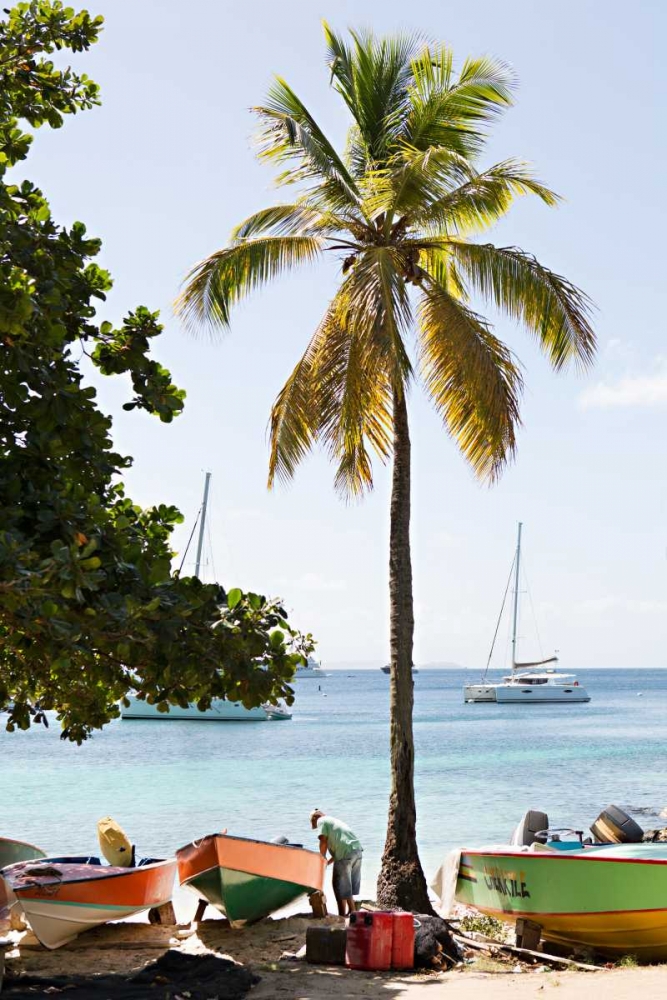 Caribbean Boats V art print by Karyn Millet for $57.95 CAD