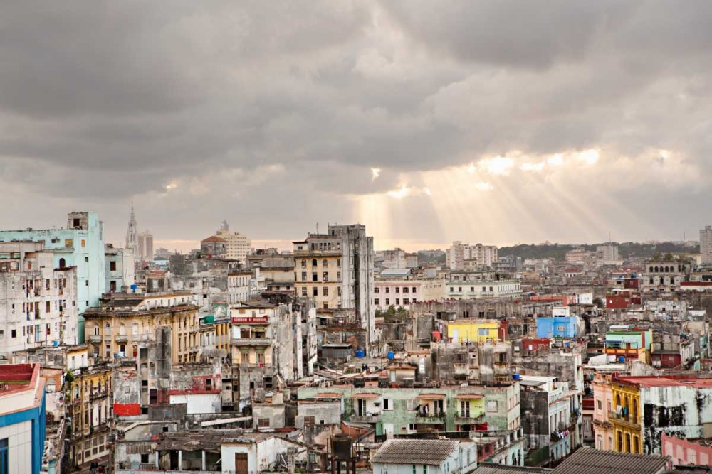 Cuban Skyline I art print by Karyn Millet for $57.95 CAD