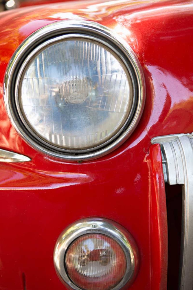 Red Car in Cuba I art print by Karyn Millet for $57.95 CAD
