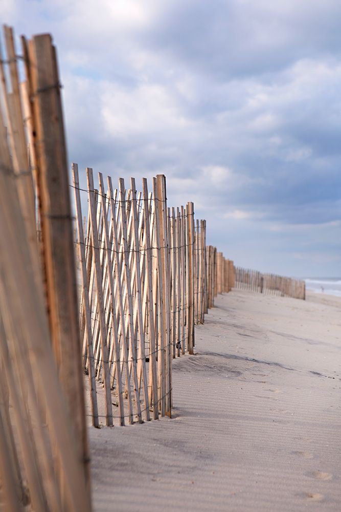 Coastal Fences art print by Karyn Millet for $57.95 CAD
