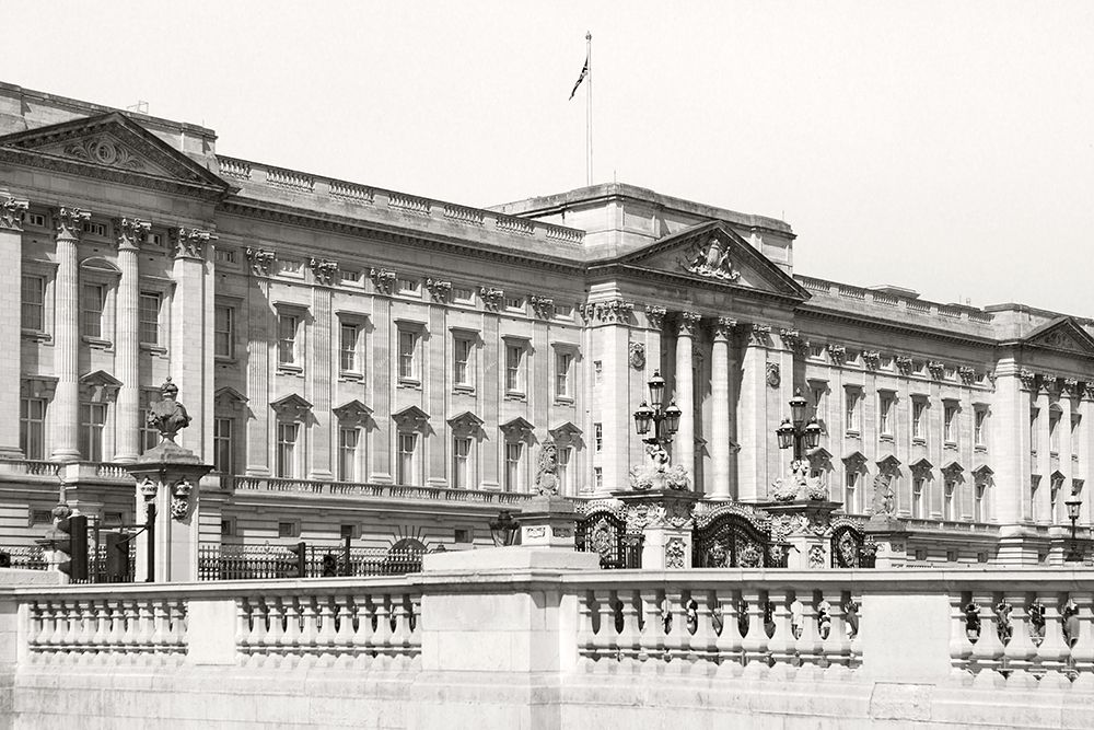 Buckingham Palace BandW art print by Karyn Millet for $57.95 CAD