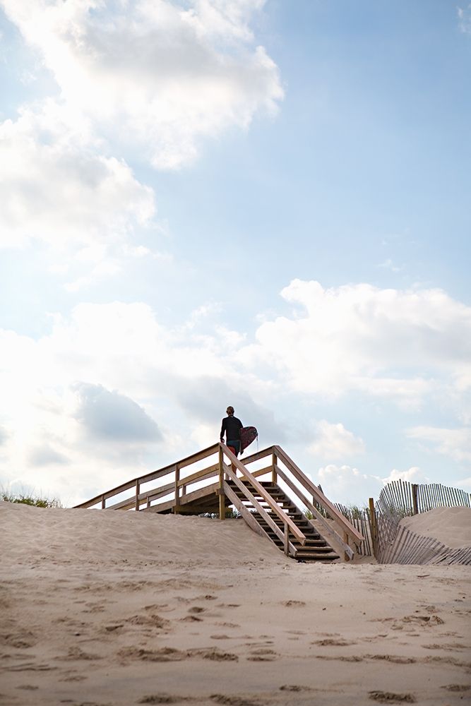 Sandy Stairs art print by Karyn Millet for $57.95 CAD