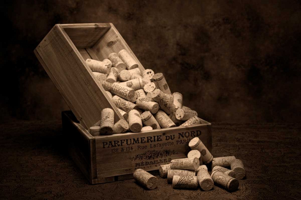 Wine Corks Still Life I art print by C. Thomas McNemar for $57.95 CAD