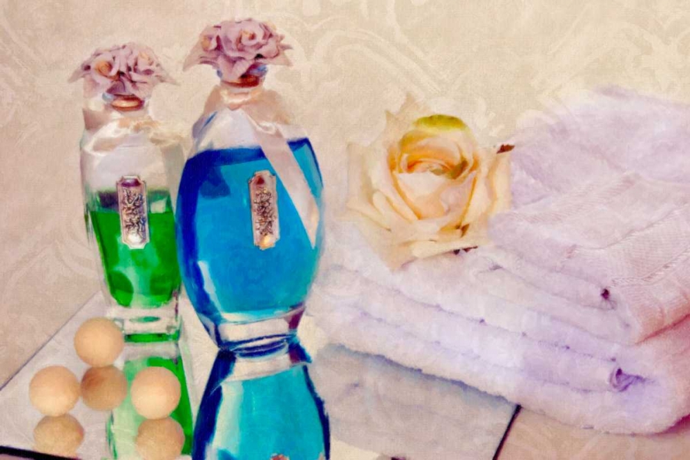 Bath Accessories I art print by C. Thomas McNemar for $57.95 CAD