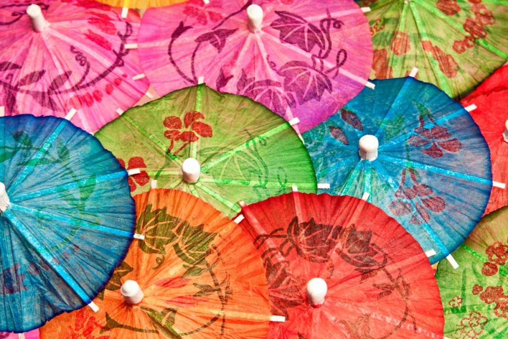 Cocktail Umbrellas VI art print by C. Thomas McNemar for $57.95 CAD